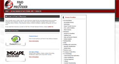 Desktop Screenshot of findaprovider.co.za